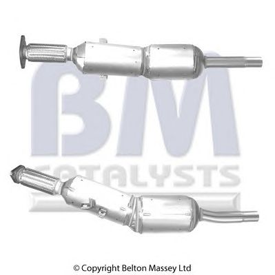 BM CATALYSTS bm11179h -  Сажевый / частичный фильтр, система выхлопа ОГ